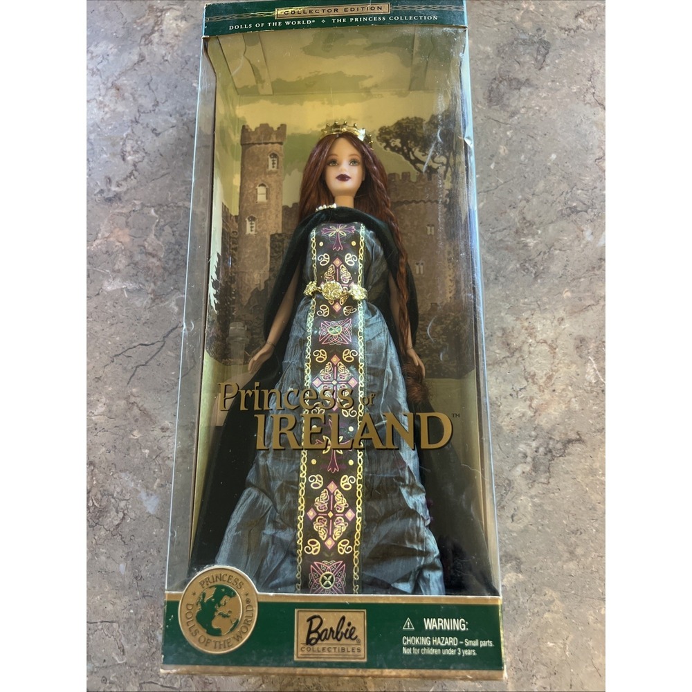 2001 Barbie, Princess Of Ireland, Dolls Of The World, Mattel